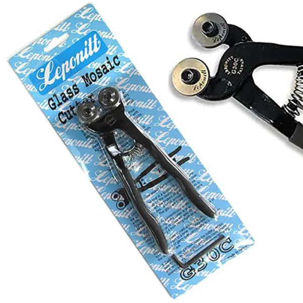Leponitt Mosaic Carbide Glass & Tile Cutter, Cuts from 3/32" to 5/16" Thick